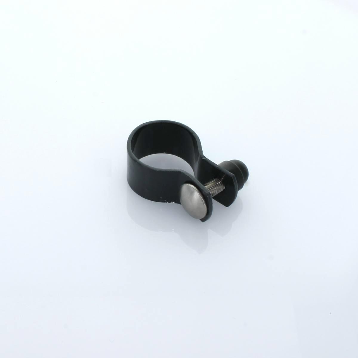 Schelle Ø 034 mm anthrazit cpl. mit Zubehör