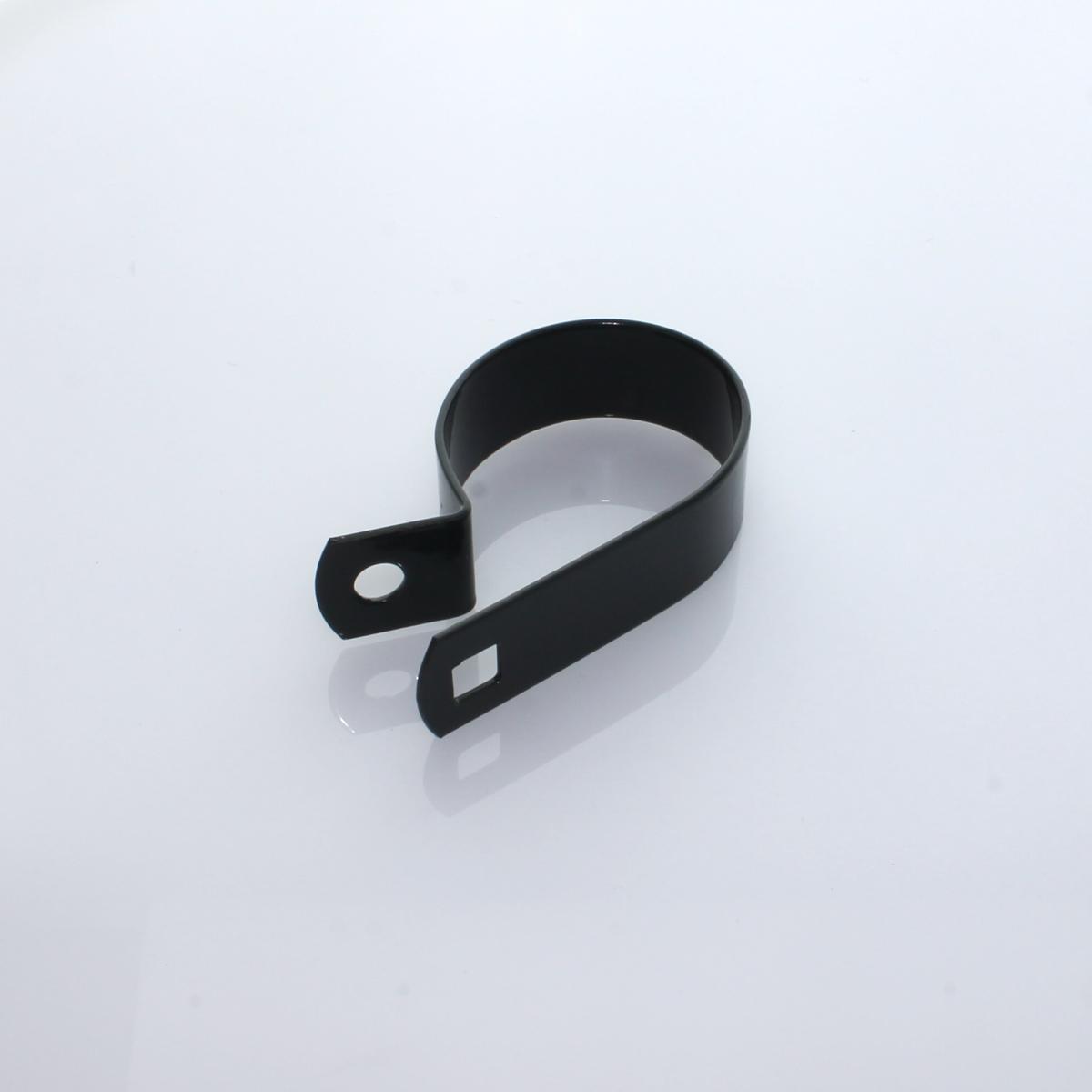 Schelle Ø 048 mm anthrazit einseitig