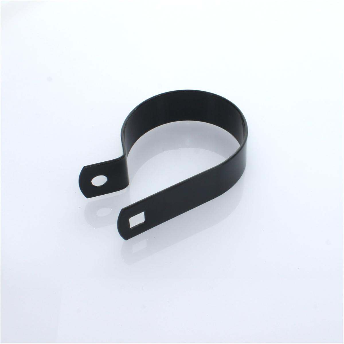 Schelle Ø 060 mm anthrazit einseitig