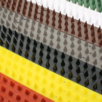 Katzenabweiser aus PVC - Pack mit 4 Meter Farbauswahl