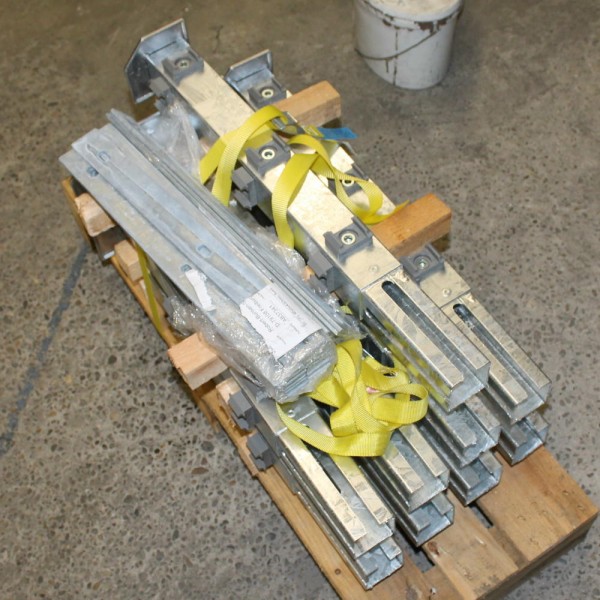 Pfostenverlängerung 430 mm Typ HS verzinkt B-Ware ECK