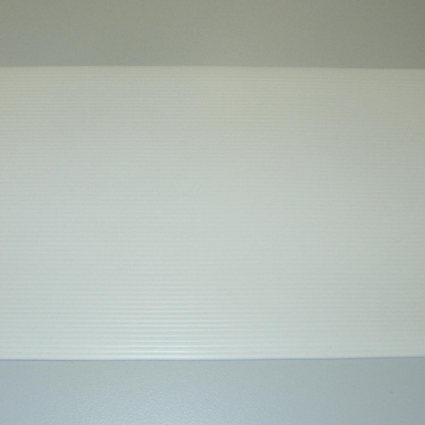 Der stabile Sichtschutzstreifen 190 x 2550 mm, Reinweiss